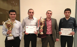 ACBA-CREDIT AGRICOLE BANK wins amateur chess championship 