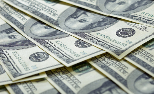Среднерыночный курс доллара США к армянскому драму 10 января составил 408,09 драма за $1