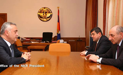 Президент НКР обсудил с главой Центробанка Армении вопросы сотрудничества в банковской сфере
