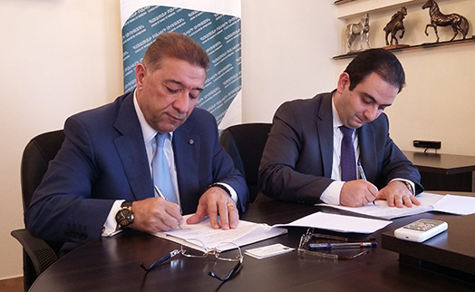 Union of Banks of Armenia and Export Insurance Agency sign memorandum on cooperation