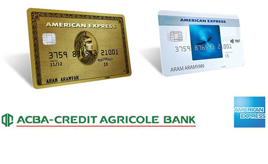 ACBA-CREDIT AGRICOLE BANK to issue contactless American Express cards