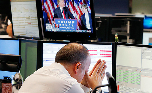 Мировые рынки оправляются после шока, вызванного победой Трампа