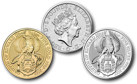 Монетный двор Великобритании начал выпуск монет под названием «Звери Королевы»