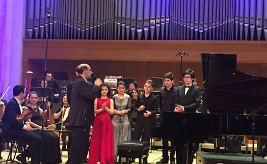 Концерт молодых талантливых музыкантов из Армении и НКР прошел в Ереване при содействии Юнибанка