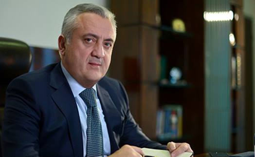 Armenian central bank chairman travels to Prague for international forum