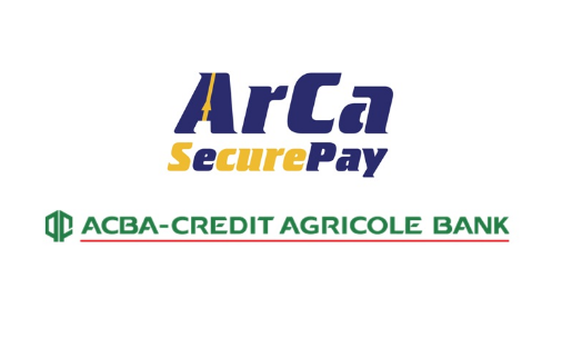 ACBA-CREDIT AGRICOLE BANK is the first bank in Armenia to have introduced Arca SecurePay system
