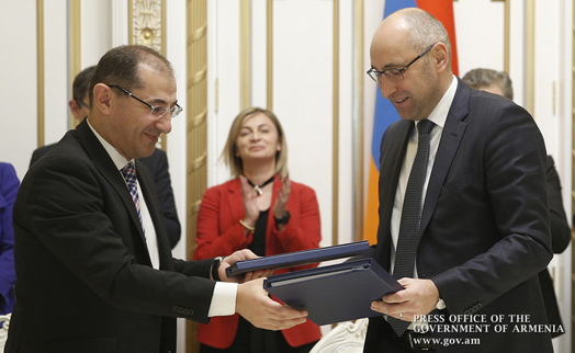 Armenian government and Germany’s KfW sign € 23.8-million agreements
