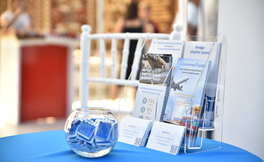 Converse Bank displays several competitive offers at Armenia Expo