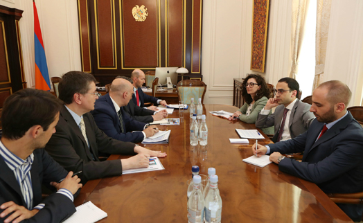 Вице-премьер Армении обсудил с ЕБРР стратегию страны на 2019-2024 гг.