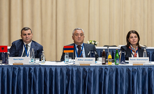 Джавадян принял участие в заседании Совета управляющих центробанков стран Центральной Азии, Черноморского региона и Балкан