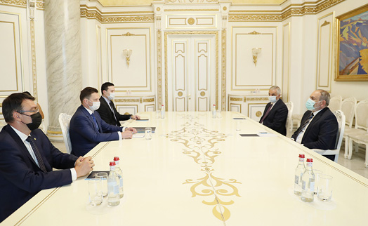 Пашинян и глава правления ЕАБР обсудили вопросы сотрудничества