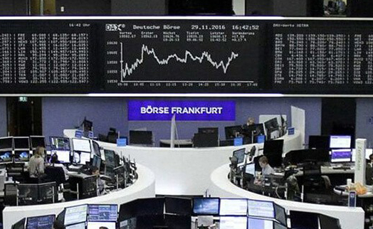 Главный индекс Франкфуртской фондовой биржи DAX вырос до рекордно высокого уровня в истории