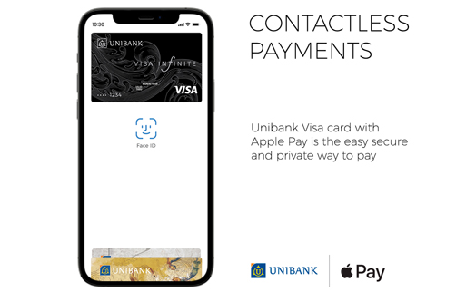 Apple Pay отныне доступен для клиентов Юнибанка