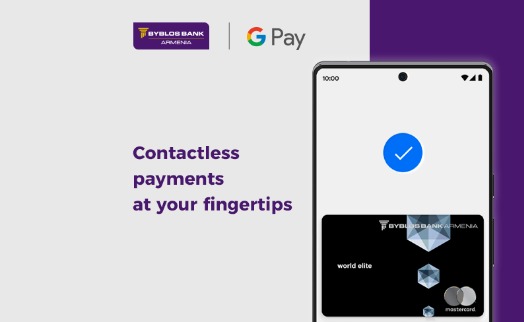 Byblos Bank Armenia launches Google PayTM support for cardholders