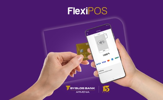Byblos FlexiPOS: New business app for accepting contactless payments