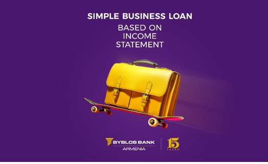 Byblos Bank's special offer brings up to 50 million business loan based on income declaration only